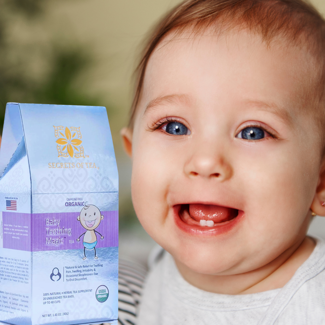 Newborn Teething: Comfort with "Baby Teething Magic Tea"