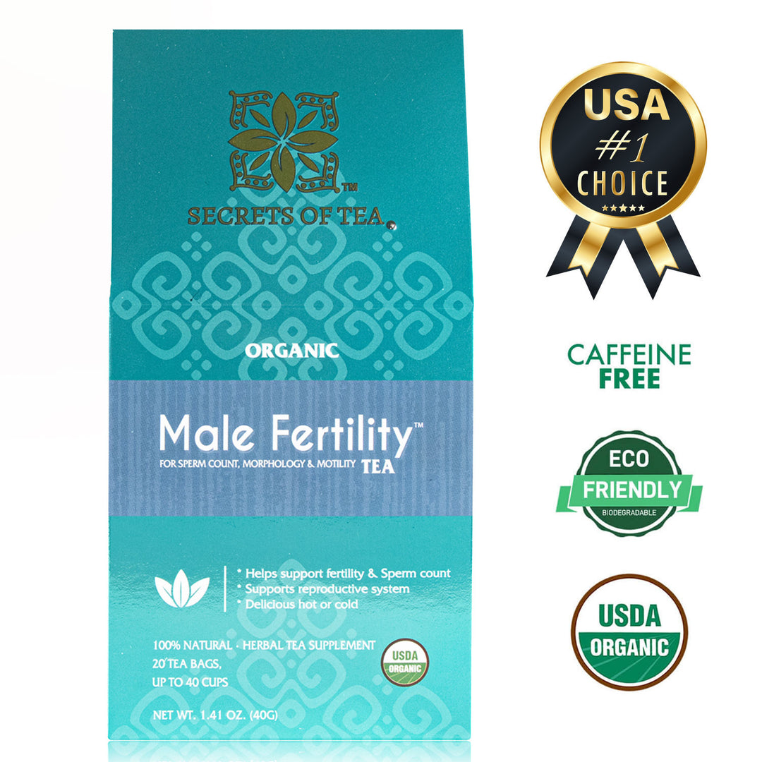 Herbal Tea for Male Wellness and Reproductive Support by Secrets Of Tea