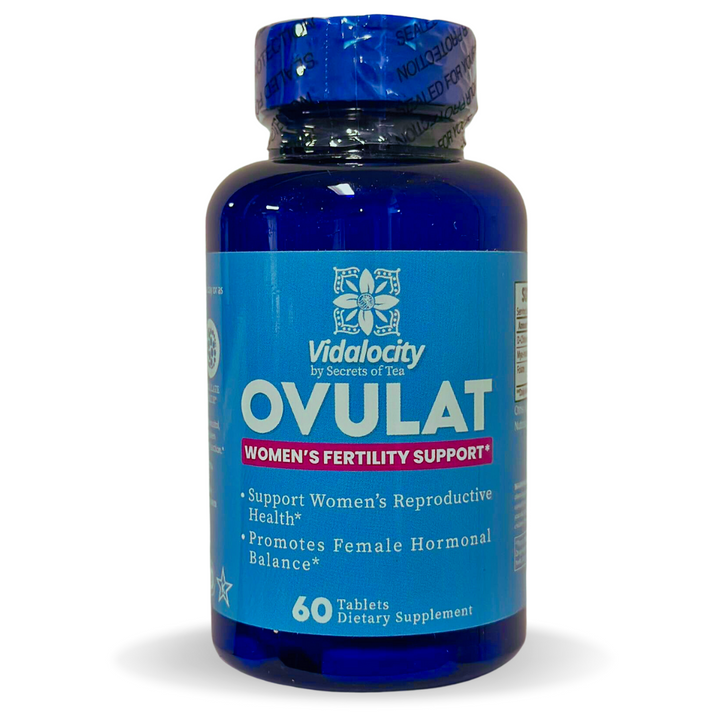 Ovulat Fertility Supplement For Women - 60 Capsules - Secrets Of Tea