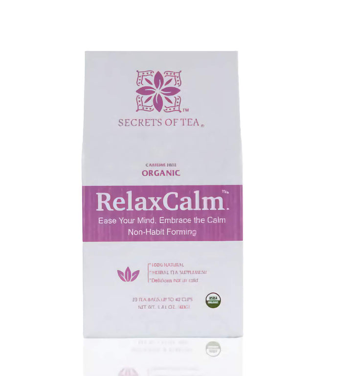 شاي لتخفيف التوتر: Relaxing Mama Tea-40 Servings- USDA Organic