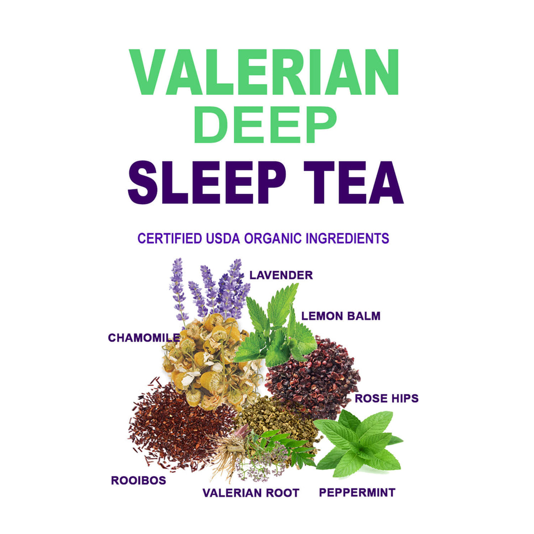 Relax & Sleep Bundle: RelaxCalm and Valerian Sleep Tea