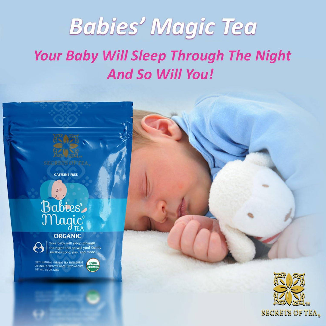 Baby Tea-Babies Magic & Baby Sleep Tea Pack- USDA Organic – SecretsOfTea