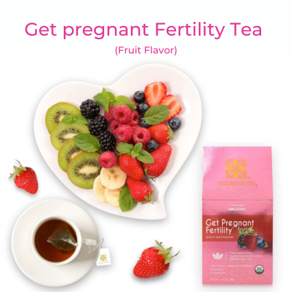 🌿 Get Pregnant Fertility Fruits Tea - Organic Herbal Blend