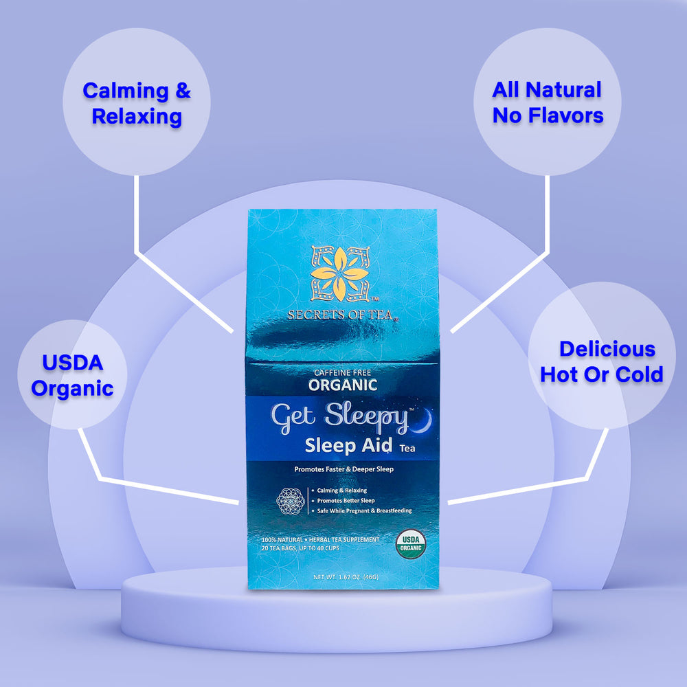 Sleep Tea: 40 Cups - Nighttime Tea - Secrets Of Tea
