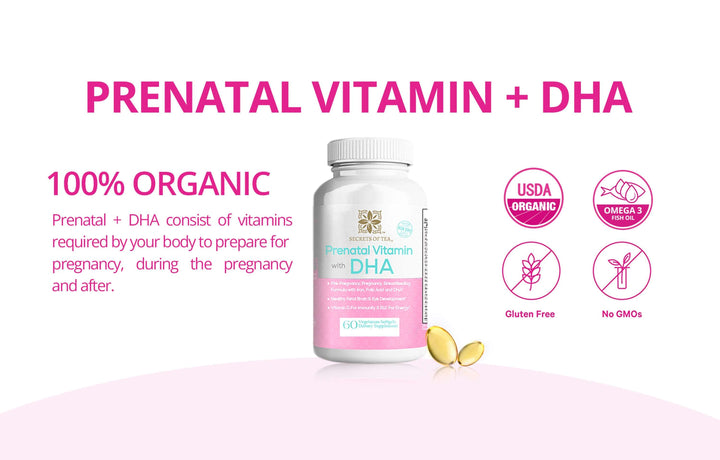 Conception Bundle with Prenatal Daily Vitamins (him/her)