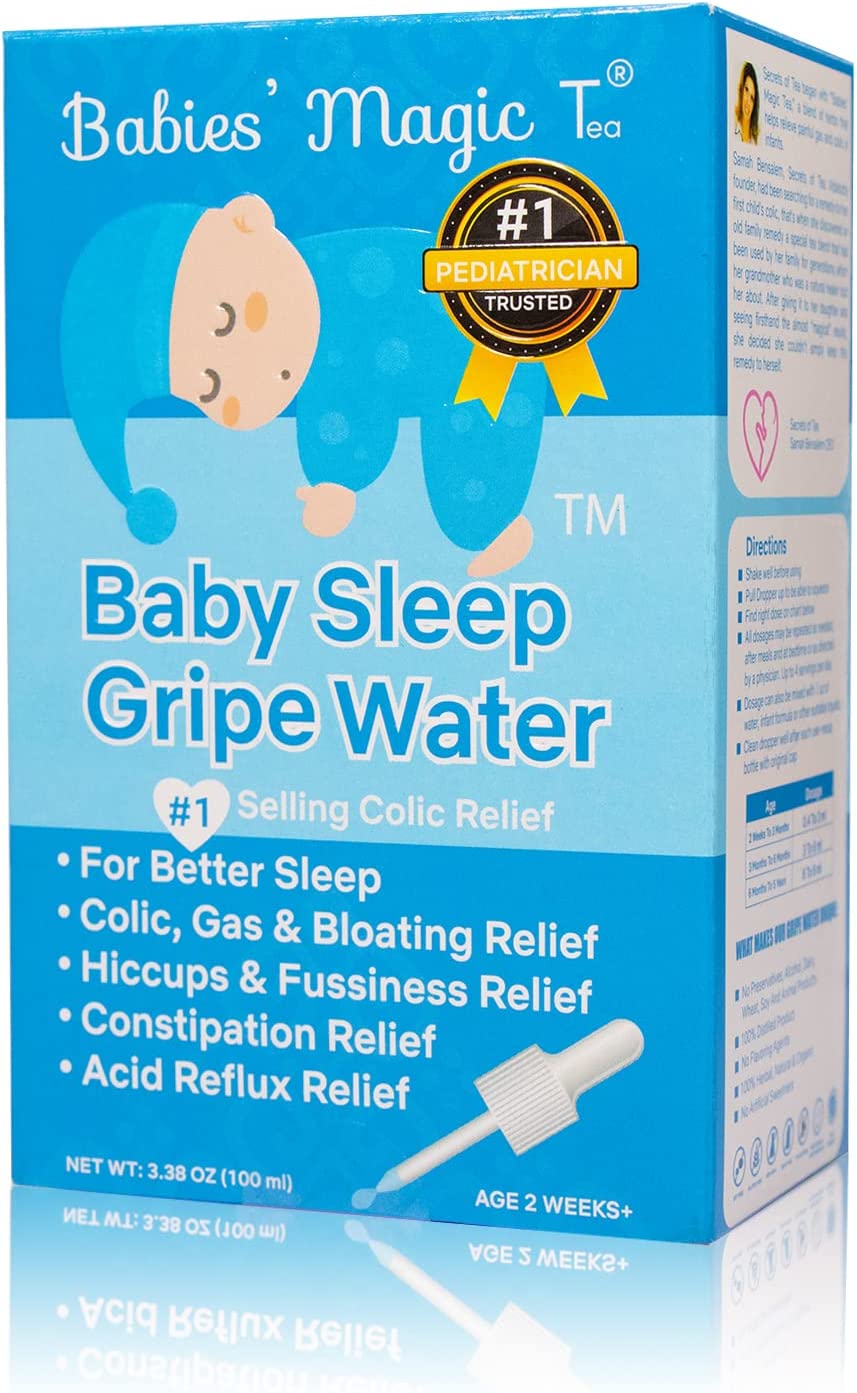 Baby Gripe Water: Natural Relief for Colic, Gas, and Sleeplessness 