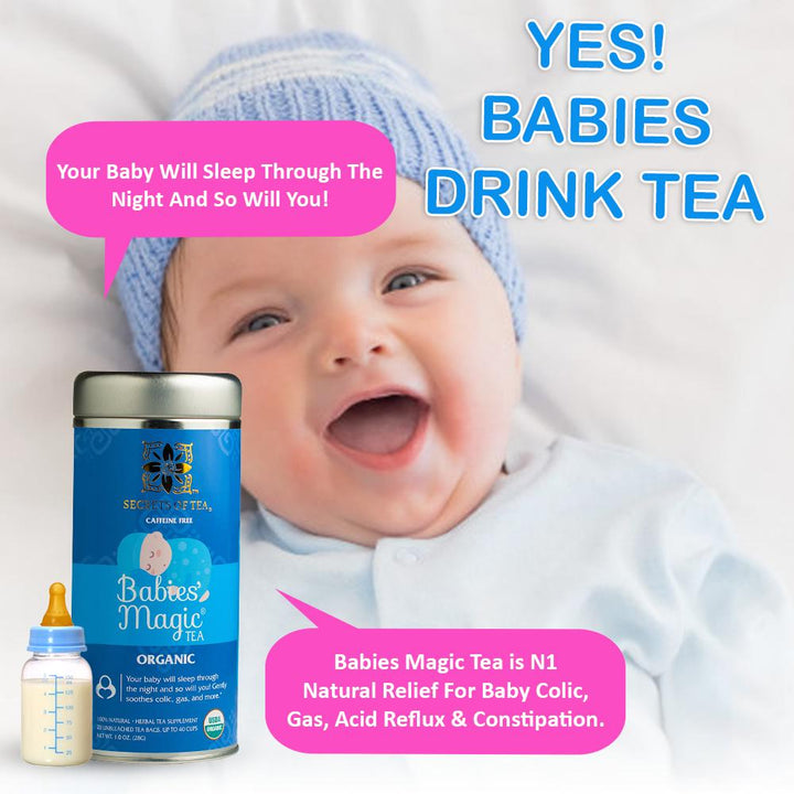 Babies' Magic Tea + Baby Sleep Tea + Baby Colic Tea