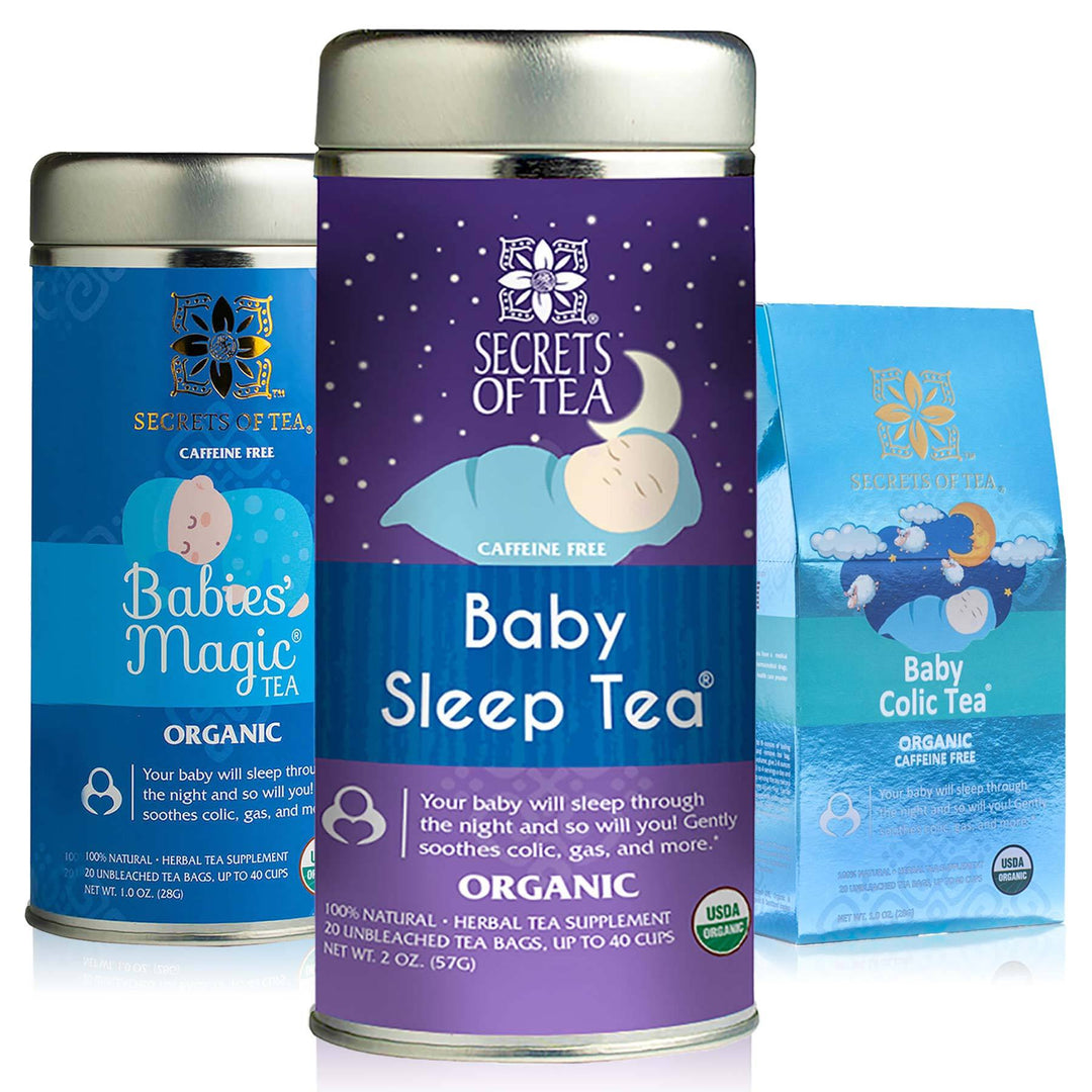 Babies' Magic Tea + Baby Sleep Tea + Baby Colic Tea