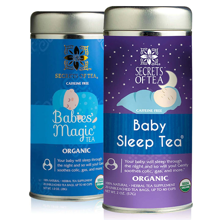 Baby Tea-Babies Magic & Baby Sleep Tea Pack- USDA Organic – SecretsOfTea