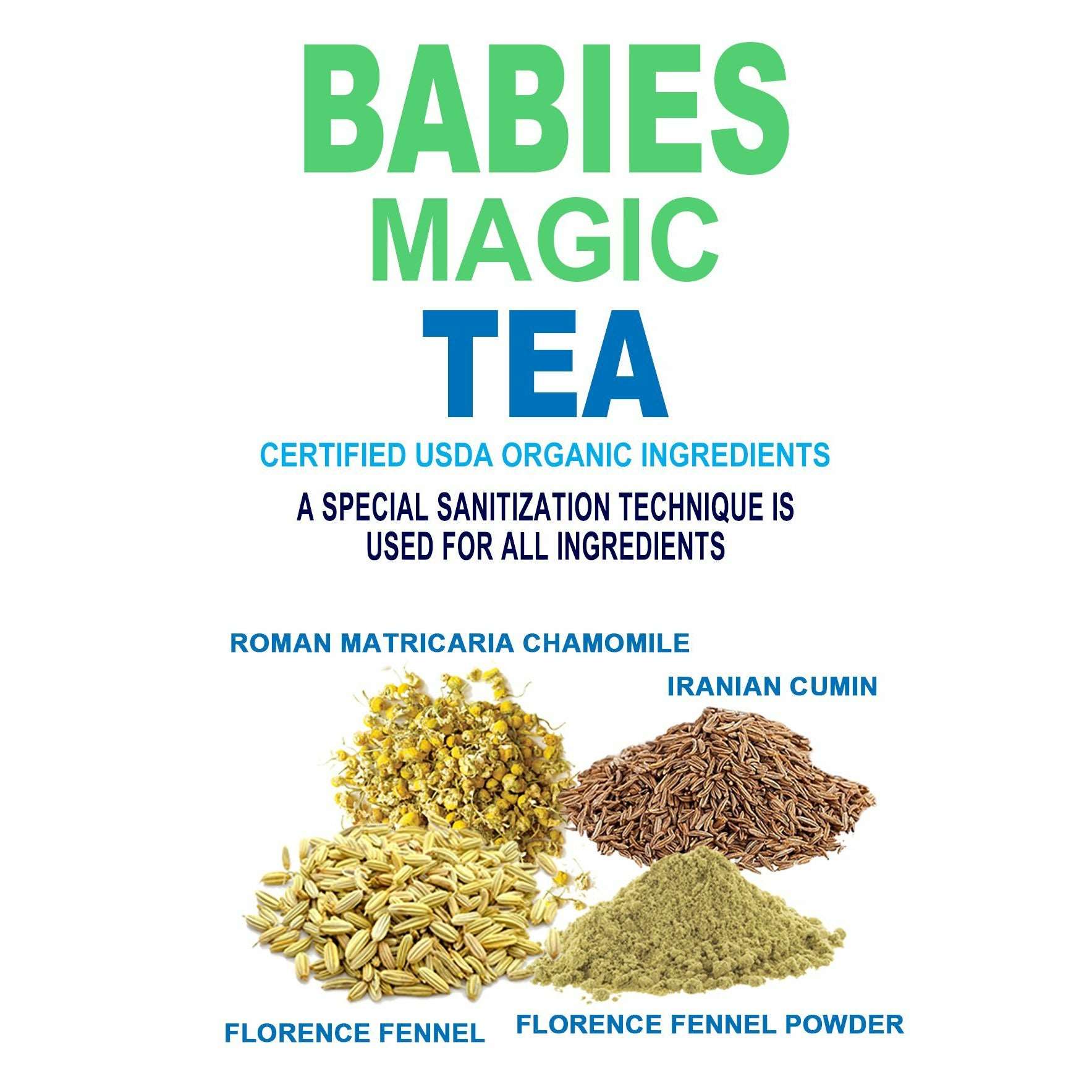Infant Colic & Gas Relief: Babies Magic Tea – SecretsOfTea