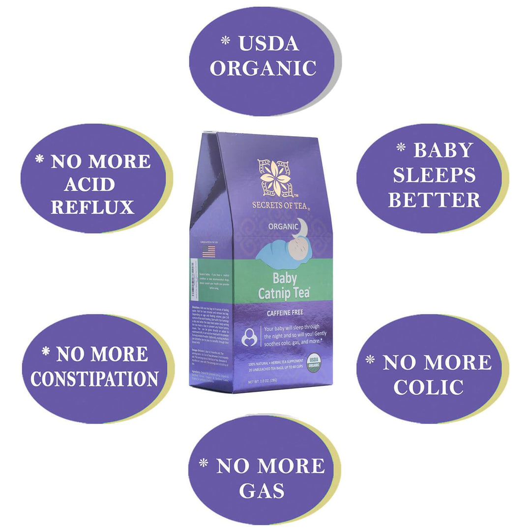 Catnip Tea for Babies- All Natural Colic Relief