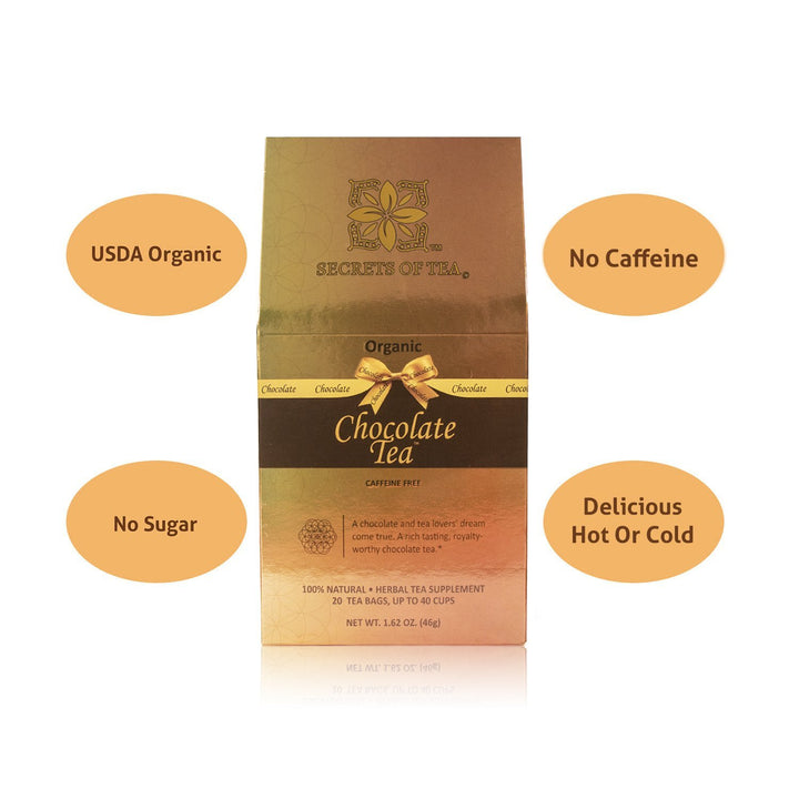 Chocolate Tea- USDA Organic-20 Servings