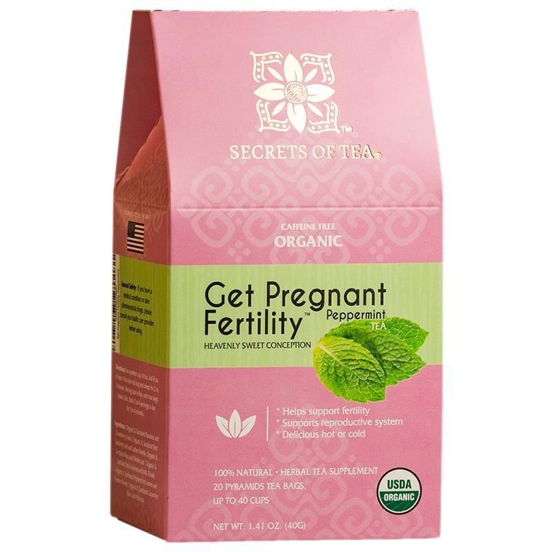 Fertility Tea for Him & Her- USDA Organic Proven Formula - Secrets Of Tea