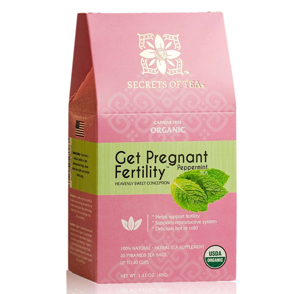 Fertility Tea For Women Peppermint - Buy 3 Get 1 Free - Secrets Of Tea