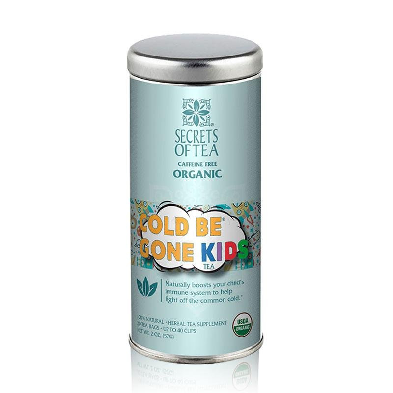 Kids Tea- Cold Be Gone Kids Cold Relief:40 servings - Secrets Of Tea