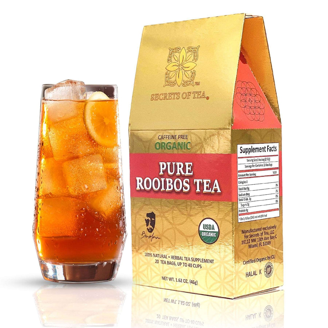  Rooibos Tea, USDA Certified Organic Tea, MY RED TEA