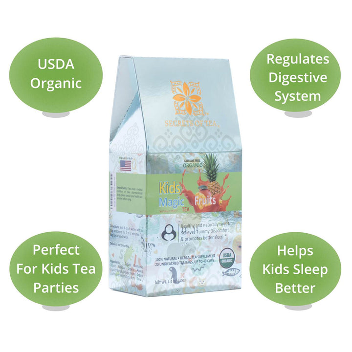 Tea for Kids-Certified USDA Organic- 40 savings - Secrets Of Tea